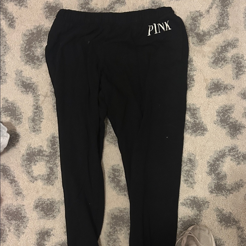 PINK Victoria's Secret Black Sweatpants